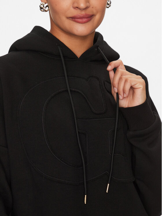 Guess Guess Felpa V3BQ10 KBXX1 Nero Regular Fit