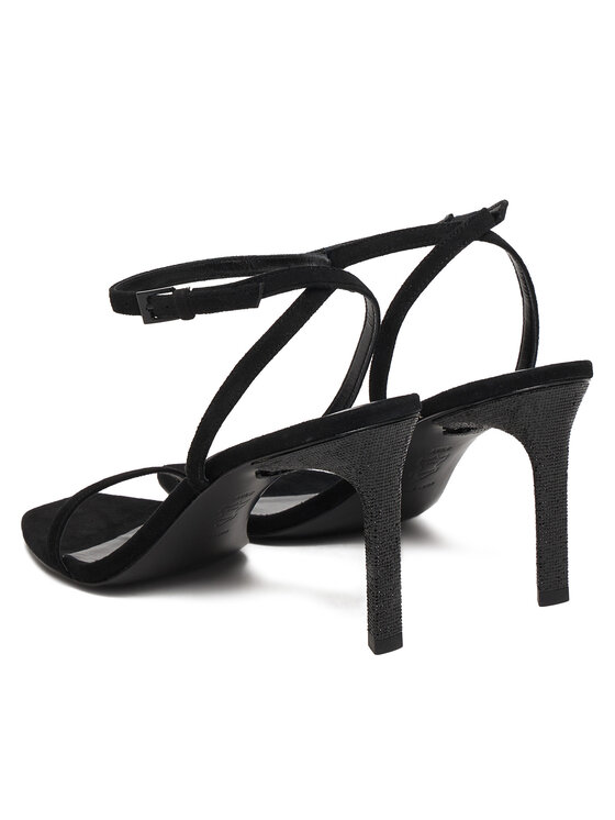 Tory Burch Tory Burch Сандали Pave Heeled 175463 Черен