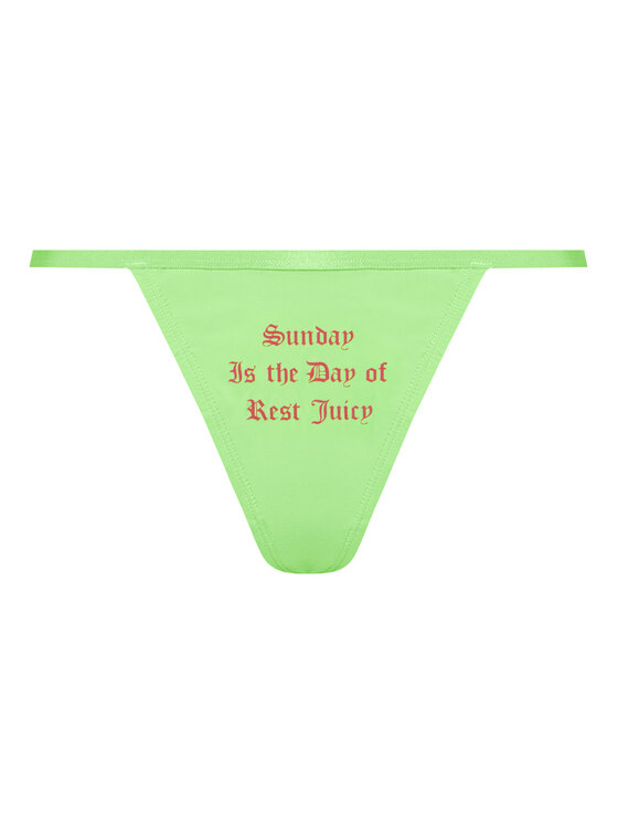 Juicy Couture Juicy Couture Комплект 7 чифта бикини тип прашка JCTTH225955 Цветен
