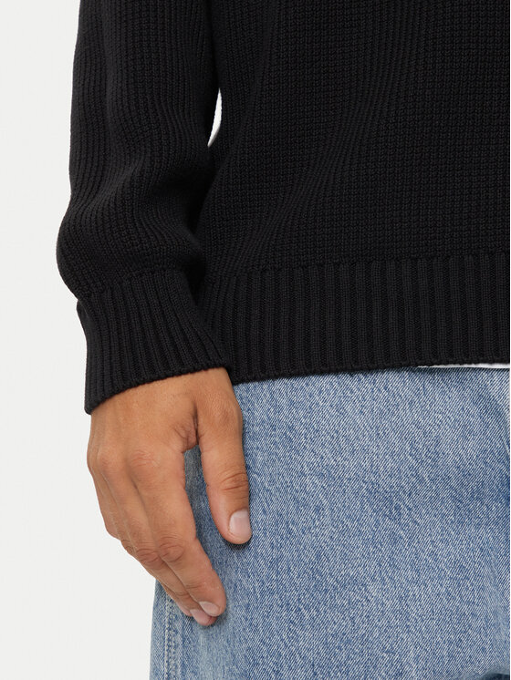 HUGO Hugo Pulover 50524553 Negru Regular Fit