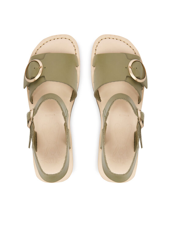 Fly London Fly London Босоніжки Eblifly P145238 Зелений