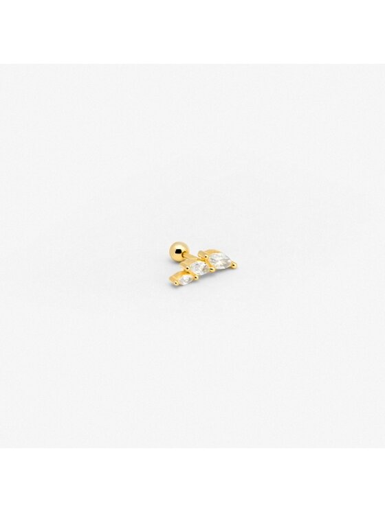 ANIA KRUK ANIA KRUK Piercing SRUKC2082Z Żółte złocenie