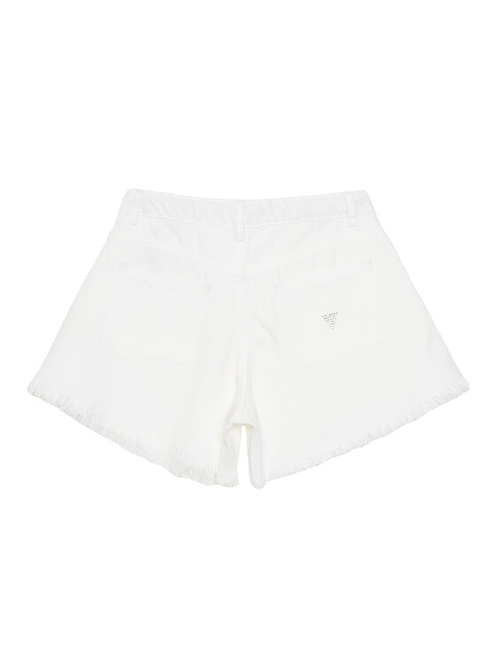 Guess Guess Jeansshorts J6RD11 WH1T0 Weiß Regular Fit