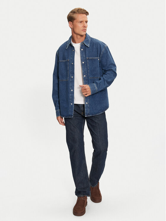 Calvin Klein Jeans Calvin Klein Jeans Teksasärk J30J326836 Sinine Regular Fit