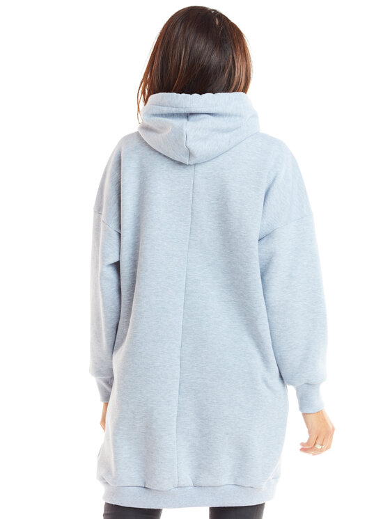 Infinite You Infinite You Felpa M230 Grigio Basic Fit