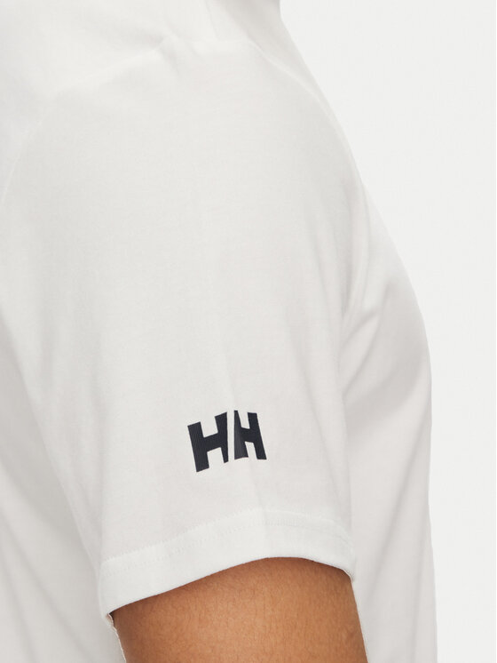Helly Hansen Helly Hansen T-Shirt Shoreline 54601 Bílá Regular Fit