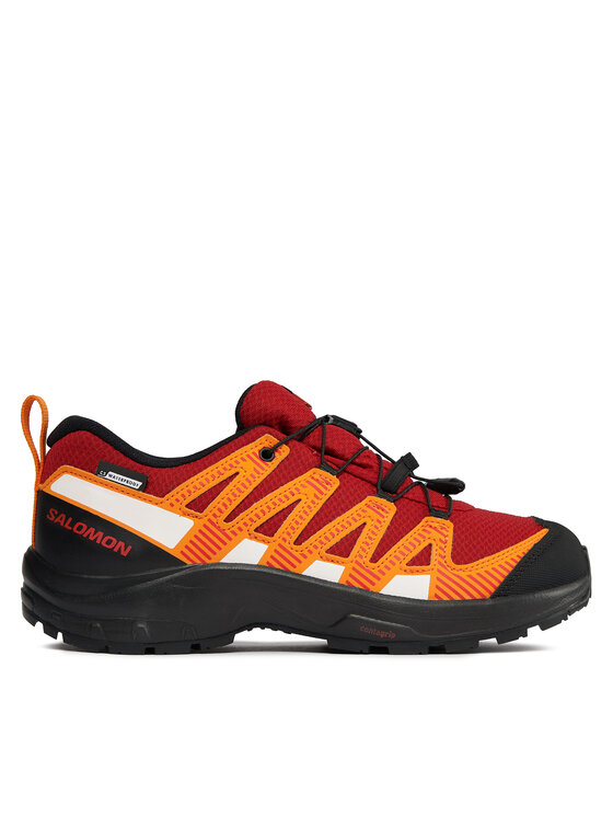 salomon chaussures de trekking xa pro v8 climasalomonâ¢ waterproof l47283800 rouge