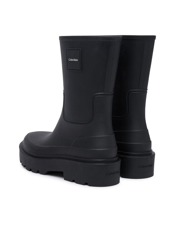 Calvin Klein Calvin Klein Γαλότσες Rainboot Rubber HW0HW03179 Μαύρο