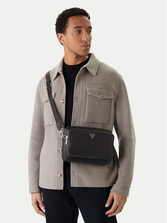 Guess Guess Torbica za okrog pasu HMMISA P5322 Črna