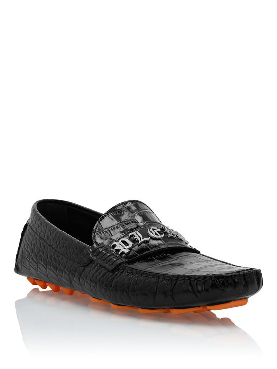 PHILIPP PLEIN PHILIPP PLEIN Mokasyny 9803 Czarny