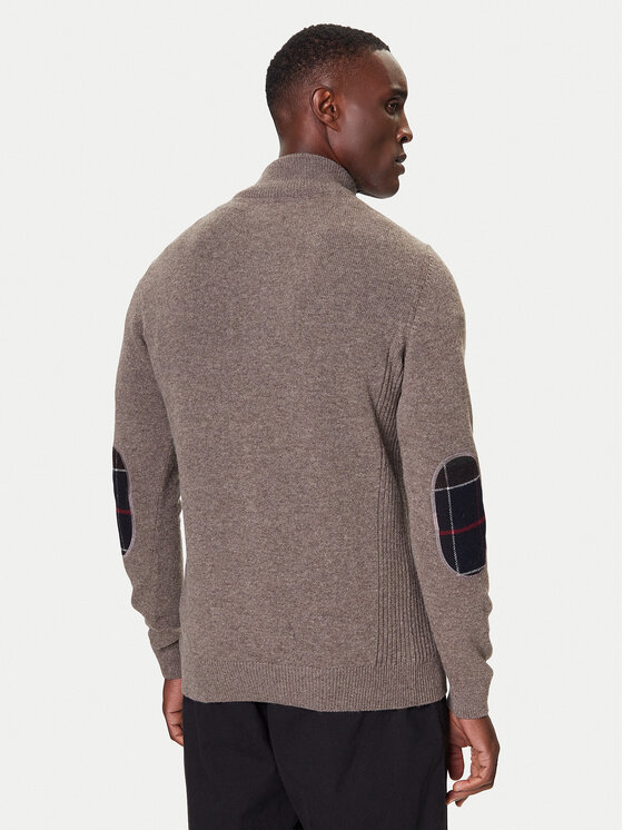 Barbour Barbour Džemper Holden MKN0837OL76 Zelena Regular Fit