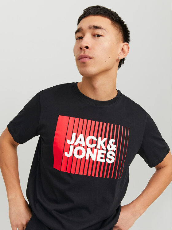 Jack&Jones Jack&Jones T-Shirt Corp 12233999 Schwarz Standard Fit