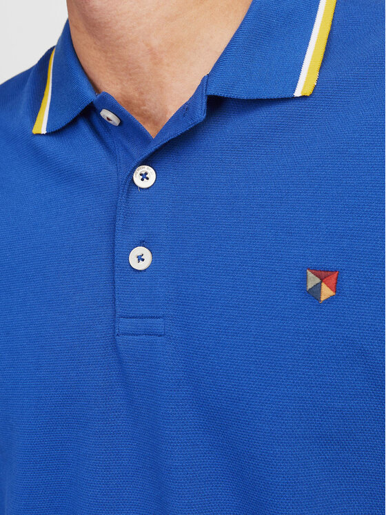 Jack&Jones Jack&Jones Polokošile Bluwin 12169064 Modrá Regular Fit