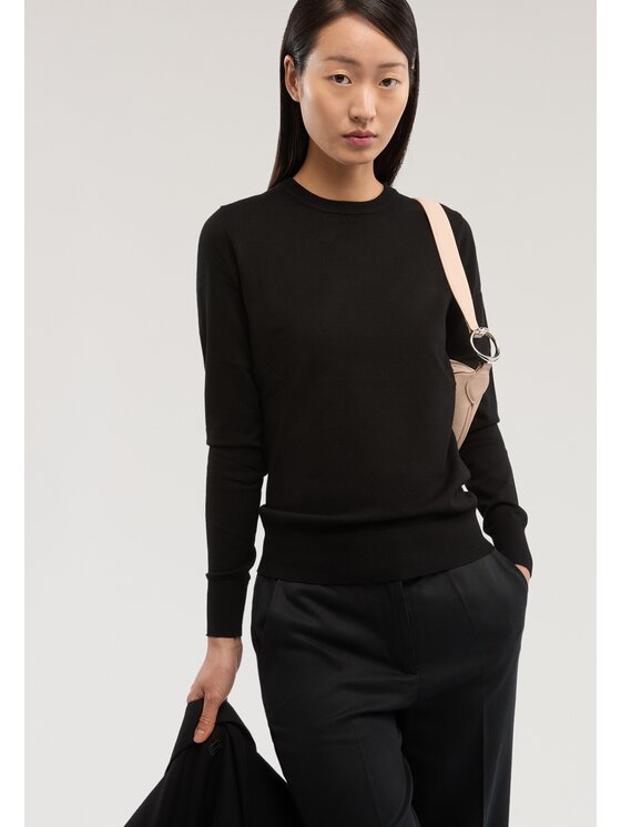 Trussardi Trussardi Maglione M7356001241N033 Nero Regular Fit