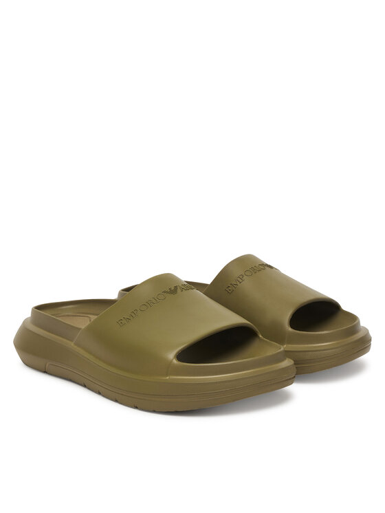 Emporio Armani Emporio Armani Šľapky EM005960 AF26000 U6253 Zelená