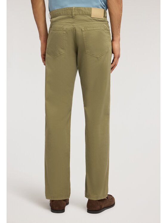 Trussardi Trussardi Pantaloni di tessuto P701H204863N035 Verde Regular Fit