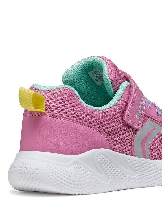 Geox Geox Сникърси J Sprintye Girl J36FWB 01454 CE83B D Розов