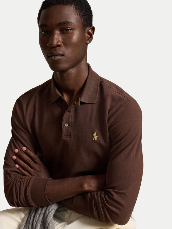 Polo Ralph Lauren Polo Ralph Lauren Polo 710955081502 Gaiši brūna Slim Fit