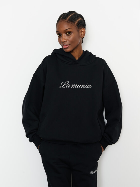 La Mania La Mania Felpa ROCKY Nero Active Fit