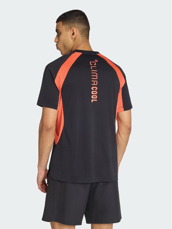 adidas adidas Koszulka techniczna 105405 Czarny Regular Fit
