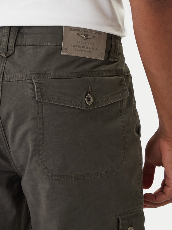 Aeronautica Militare Aeronautica Militare Stoffhose 252PA1688UCT03399 Grau Regular Fit