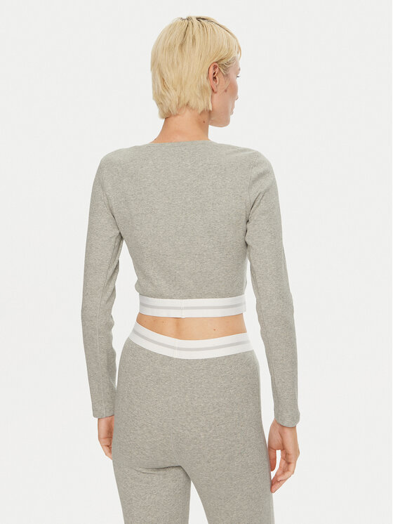 Calvin Klein Underwear Calvin Klein Underwear Bluza 000QS7217E Siva Slim Fit