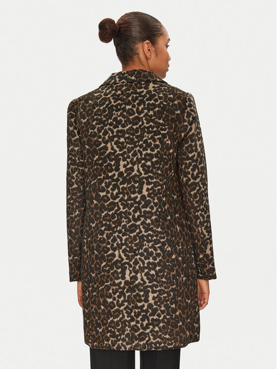 Morgan Morgan Cappotto di transizione 251-GELEO Marrone Regular Fit