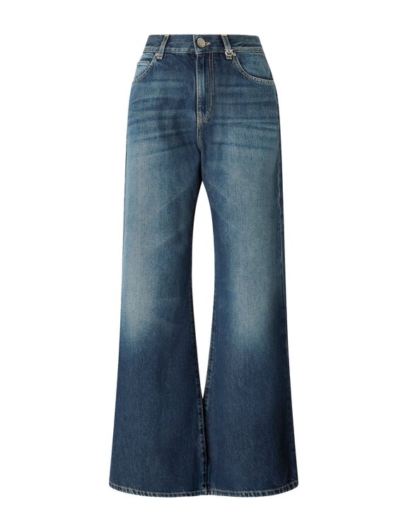 PINKO PINKO Jeans Wanda wide leg soft ocean Blu scuro Regular Fit