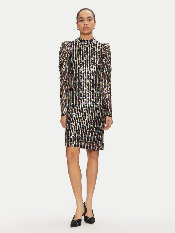 YAS YAS Koktel haljina Binna 26036018 Šarena Slim Fit