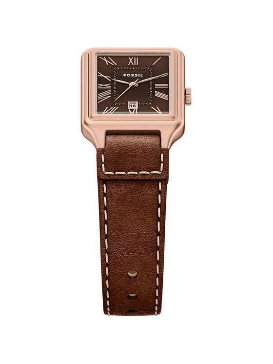 Fossil Fossil Zegarek ES5503 Brązowy