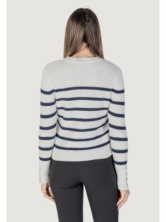 Morgan De Toi Morgan De Toi Sweter 251-MISHAK Biały To Fit