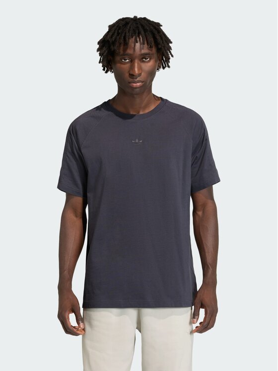 adidas adidas T-Shirt Premium Essentials Tee Szary Loose Fit