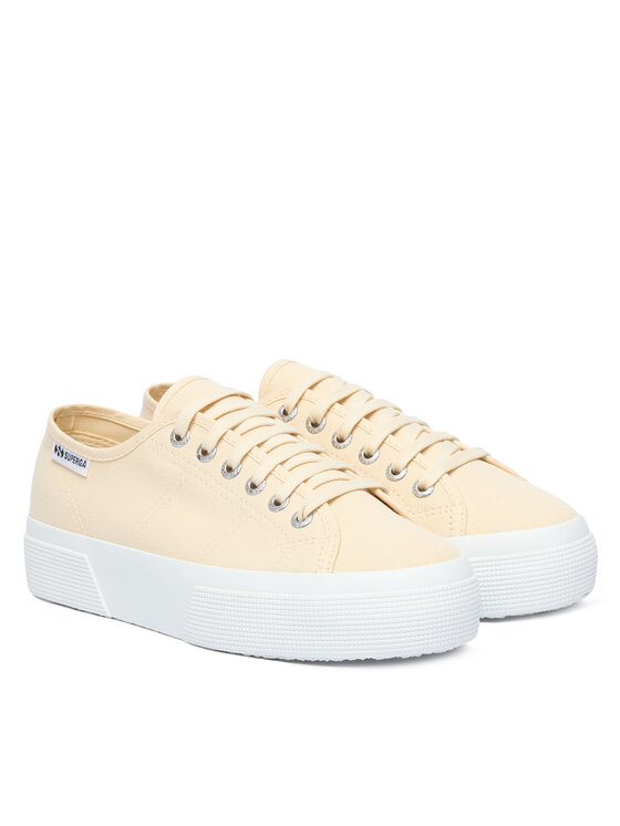 Superga Superga Tenisky Platform Leggera S2142ZW Béžová