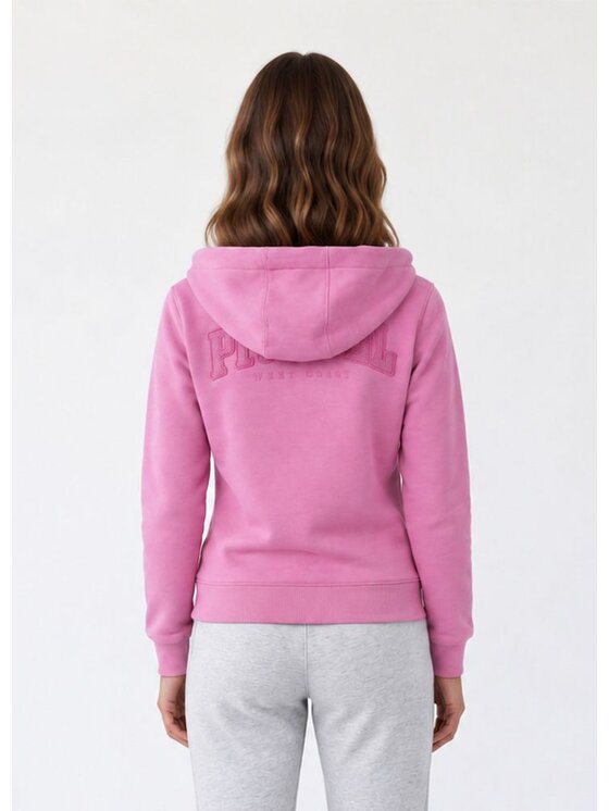 PITBULL PITBULL Bluza RUFFINA DETROIT Różowy Regular Fit