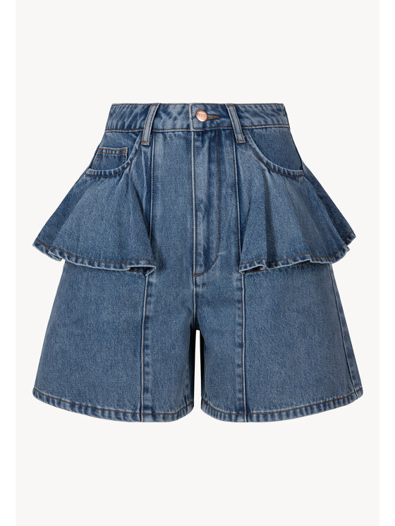 BIZUU BIZUU Szorty jeansowe FEZA Niebieski Standard Fit