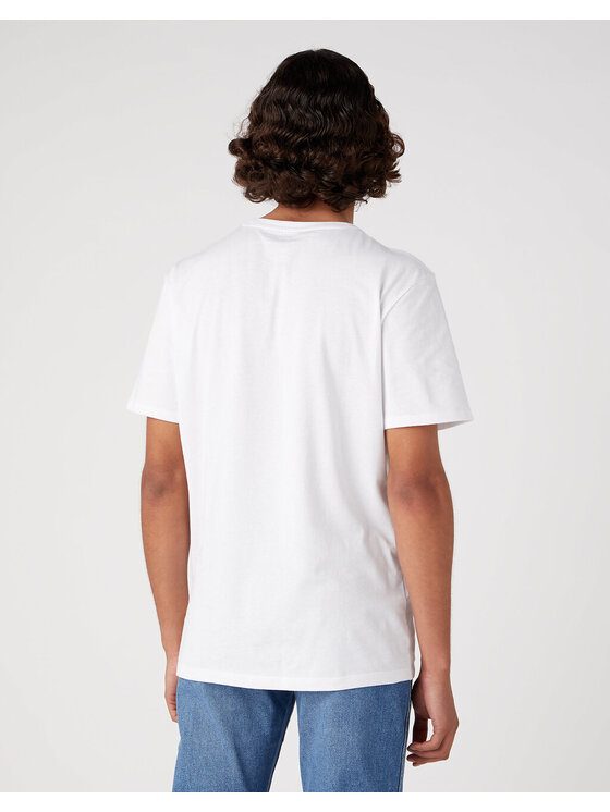 Wrangler Wrangler T-Shirt GRAPHIC Biały Regular Fit
