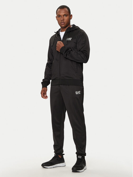 EA7 Emporio Armani EA7 Emporio Armani Спортивний костюм 6DPV70 PJHCZ 1200 Чорний Regular Fit