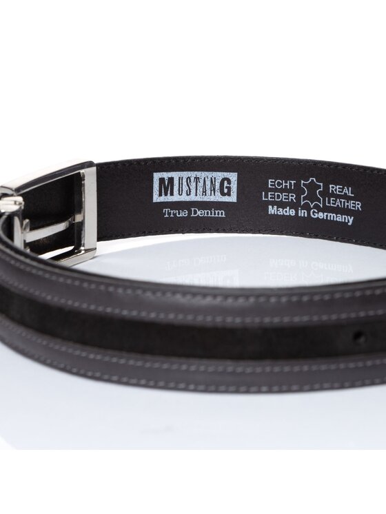 Mustang Mustang Cintura da uomo BELT Nero