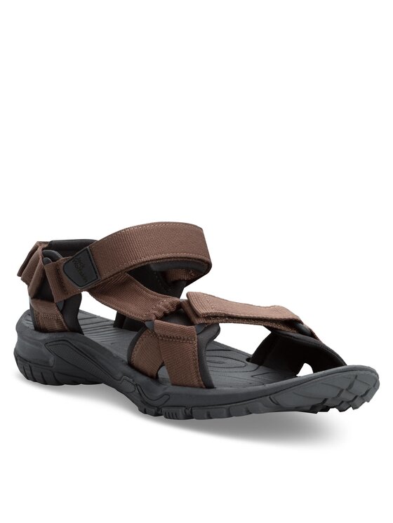 Jack Wolfskin Jack Wolfskin Sandali Lakewood Ride Sandal M 4019021 Rjava