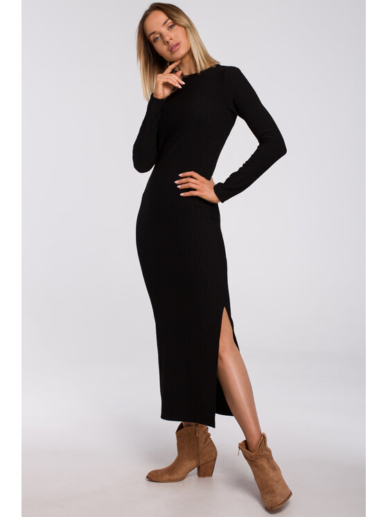Made of Emotion Made of Emotion Vestito di maglia M544 Nero