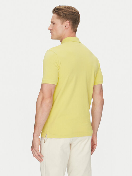 Calvin Klein Calvin Klein Polo marškinėliai K10K111196 Geltona Slim Fit