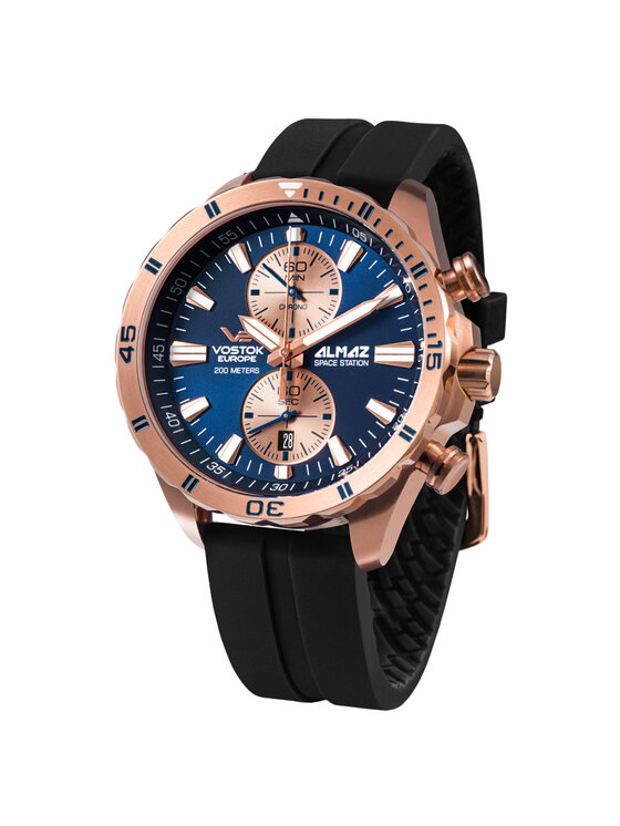 Vostok Europe Vostok Europe Zegarek 6S11-320B660S Czarny