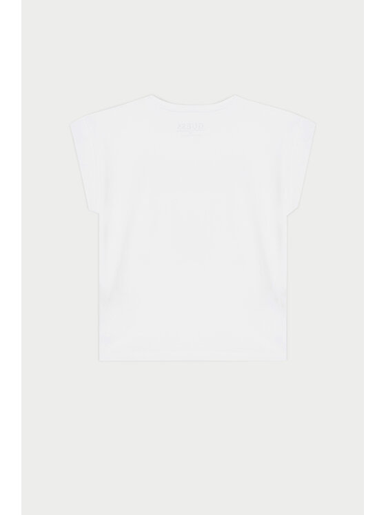 Guess Guess Tričko J5GI00 K6YW4 Biela Regular Fit