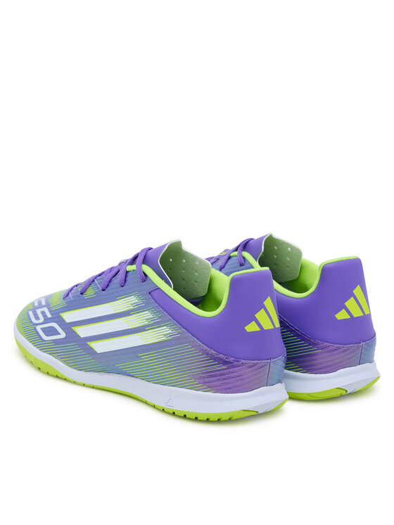 adidas adidas Čevlji za nagomet F50 Club Indoor Boots JI0023 Vijolična