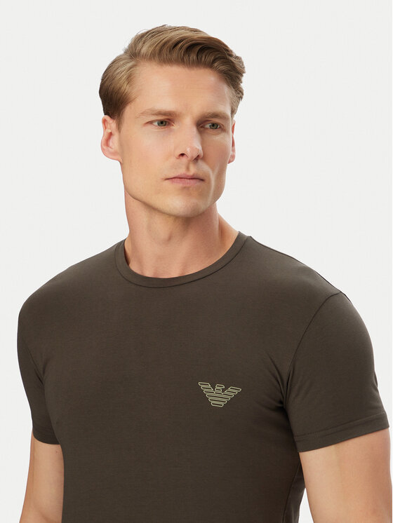 Emporio Armani Underwear Emporio Armani Underwear Póló EM000375 AF18890 U8122 Szürke Slim Fit