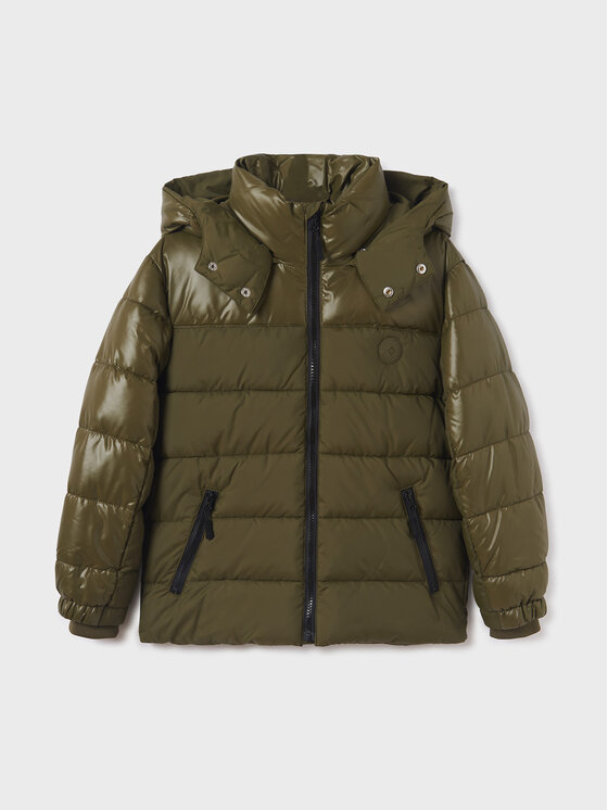 Mayoral Giubbotto invernale 7.437 Verde Regular Fit, taglia : 14Y