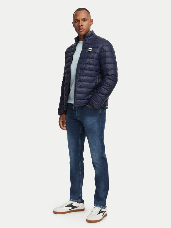 KARL LAGERFELD KARL LAGERFELD Kevad-sügis jope 505710-561590 Tumesinine Regular Fit