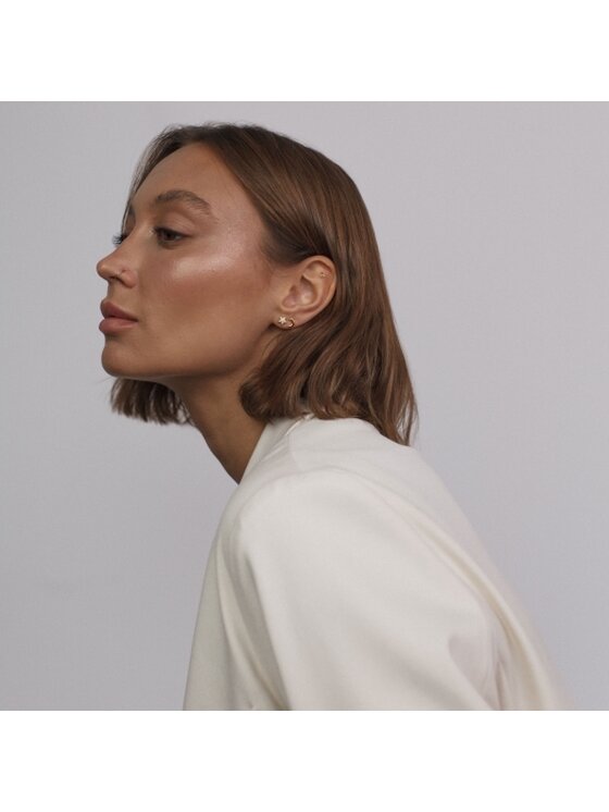 ANIA KRUK ANIA KRUK Piercing SRUKS0430Z Żółte złocenie