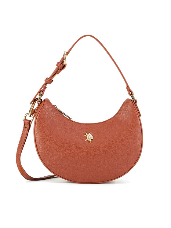 U.S. Polo Assn. Damska 'Torebka U.S. Polo Assn., Pomarańczowa, BIUXT8388WVP