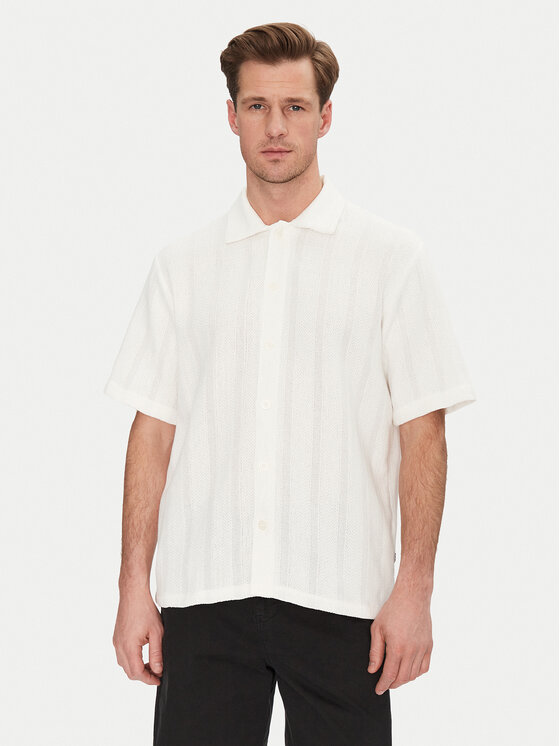 Resteröds Košeľa Kirk 10251 7400 Biela Regular Fit